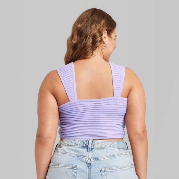 Wild Fable Sweater Tiny Bra Top - Picture 3 of 9